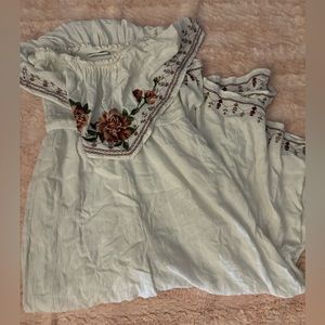 off the shoulder romper